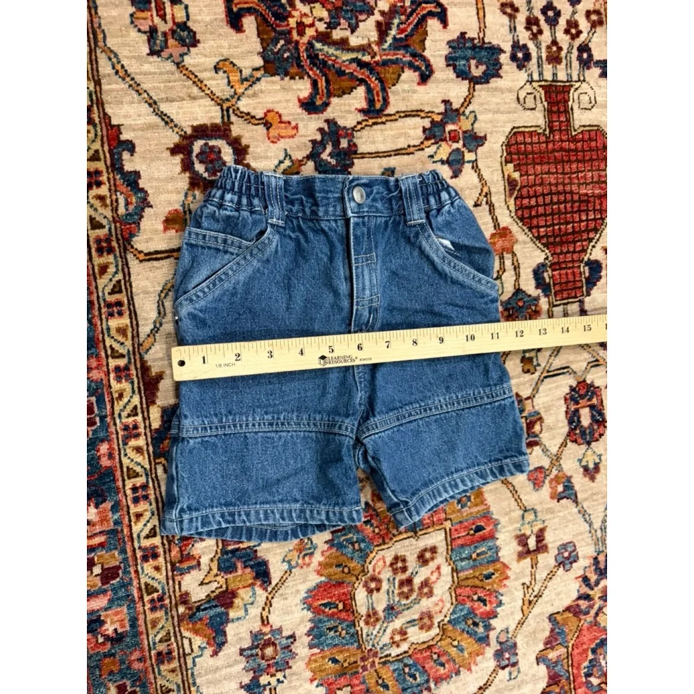 Gymboree Denim Shorts Blue Jean Shorts Elastic Waist Size 18–24 Months Toddler B